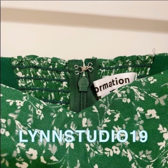 New 💚Reformation Cammi Dress Parsley - Picture 3 of 4